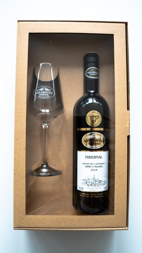 Dárkový set krabička + sklenička