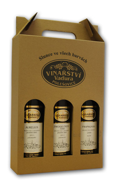 Dárkový obal - Dárkový obal: 1 láhev