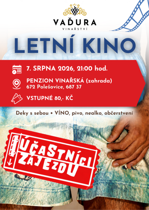 Letní kino, 7.8.2026 21:00